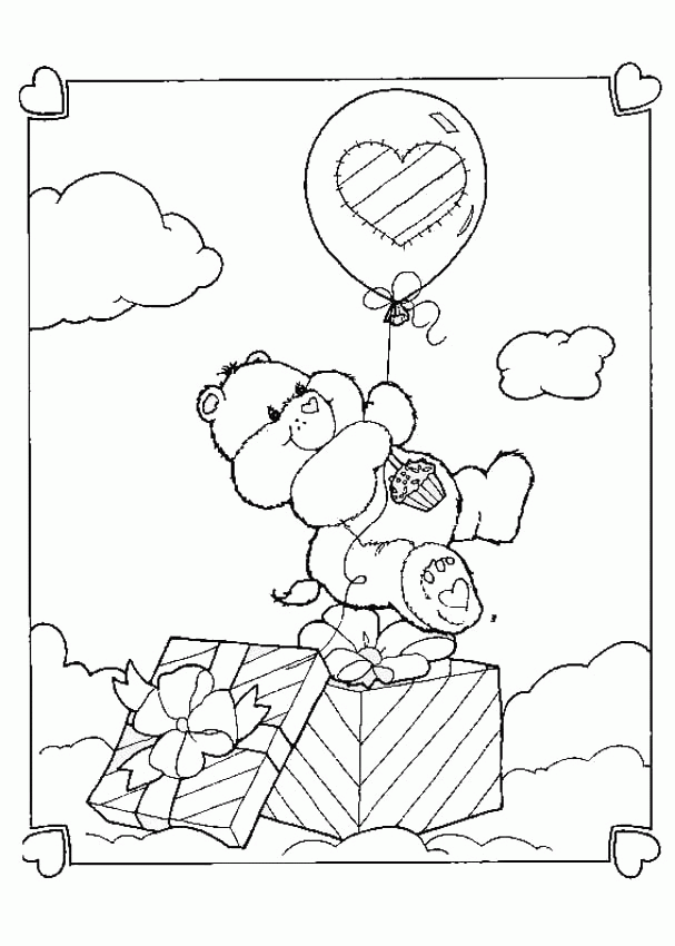 Plansa de colorat cu Felicitari 126 31